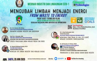 Industry and Environment Webinar Series 1: Turning Waste Into Energy