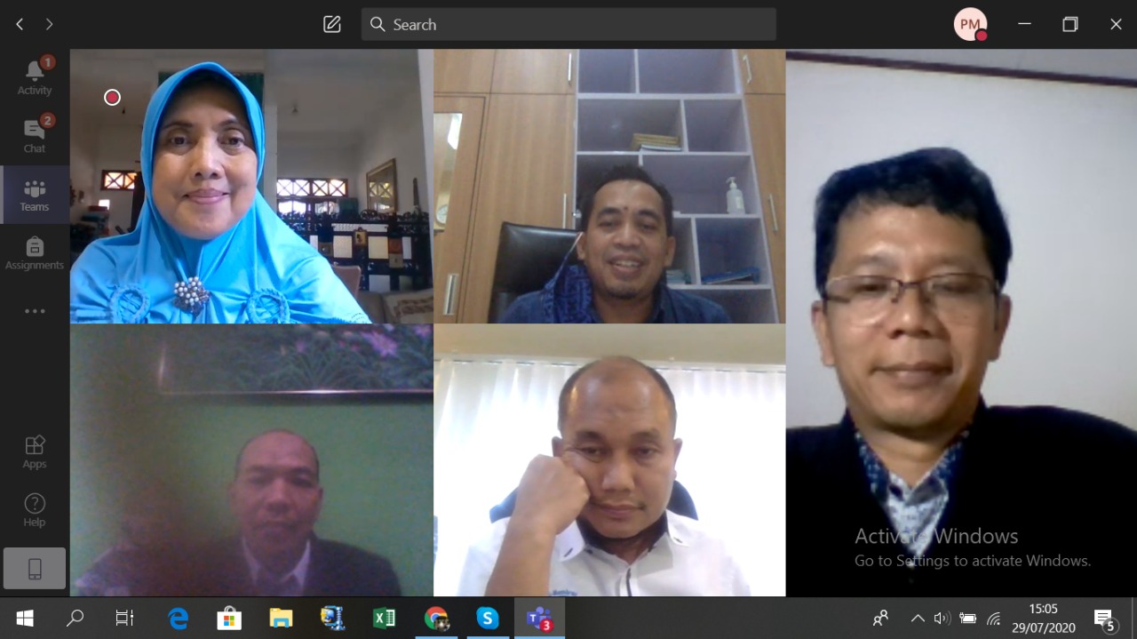 Ujian Disertasi Secara Daring PS.DIL.UNDIP