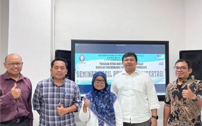 Seminar of Dissertation Research Result Eko Hartini
