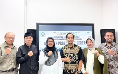 Seminar of Dissertation Proposal Farikhah Elida