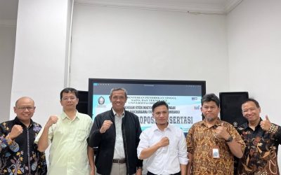Seminar of Dissertation Proposal Taufik Dani